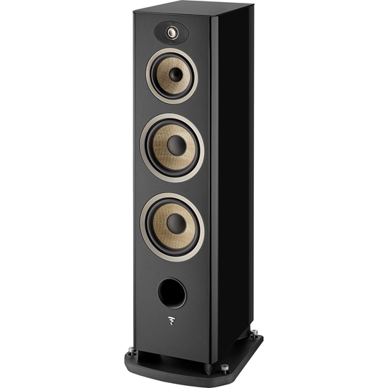 Focal Aria Evo X N4 Three-Way Floorstanding Speaker (High-Gloss Black, Single) - Focal-FARIAEVOXN4BK