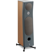 Focal Kanta N3 Floorstanding Speaker (Matte Walnut & Dark Gray, Single)