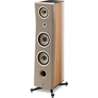 Focal Kanta N3 Floorstanding Speaker (High-Gloss Walnut & Taupe, Single)