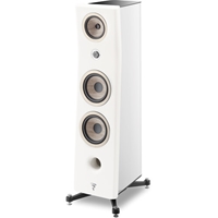 Focal Kanta N3 Floorstanding Speaker (High-Gloss White & White, Single)