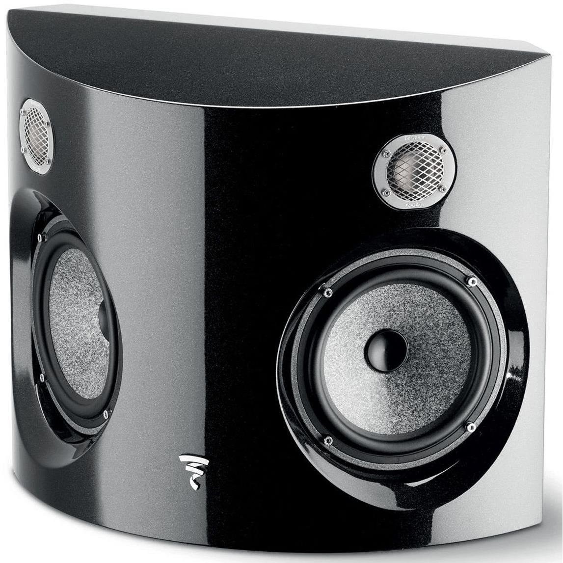 Focal Sopra Surround BE Black Lacquer 2-Way Surround Loudspeakers - JMLSURR-BE-BK - Focal-JMLSURR-BE-BK