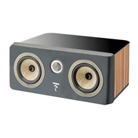 Focal Kanta Center Channel Speaker -  Walnut Veneer Dark Grey Mat - JMLKANTACC-WA/DG