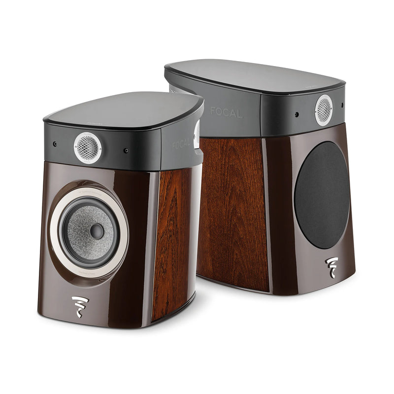 Focal Sopra 1 2-Way High-End Bookshelf Loudspeaker - Macassar Ebony - JMLSOPRN1WOSME - (Each) - Focal-JMLSOPRN1WOSME