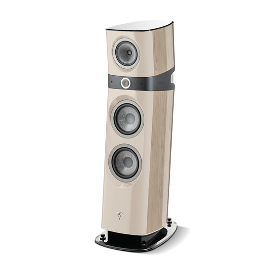 Focal Sopra 3 High-End Floorstanding Speaker 3-Way  - Smoked Oak - JMLSOPRN3SO - (Each) - Focal-JMLSOPRN3SO