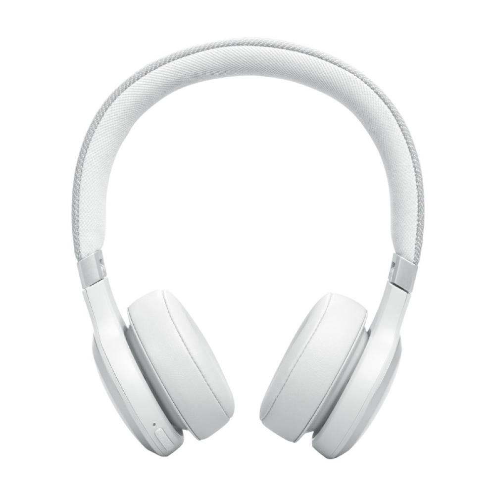 JBL Live 670NC Wireless On-Ear Noise Cancelling Headphones - White - JBL-JBLLIVE670NCWHTAM