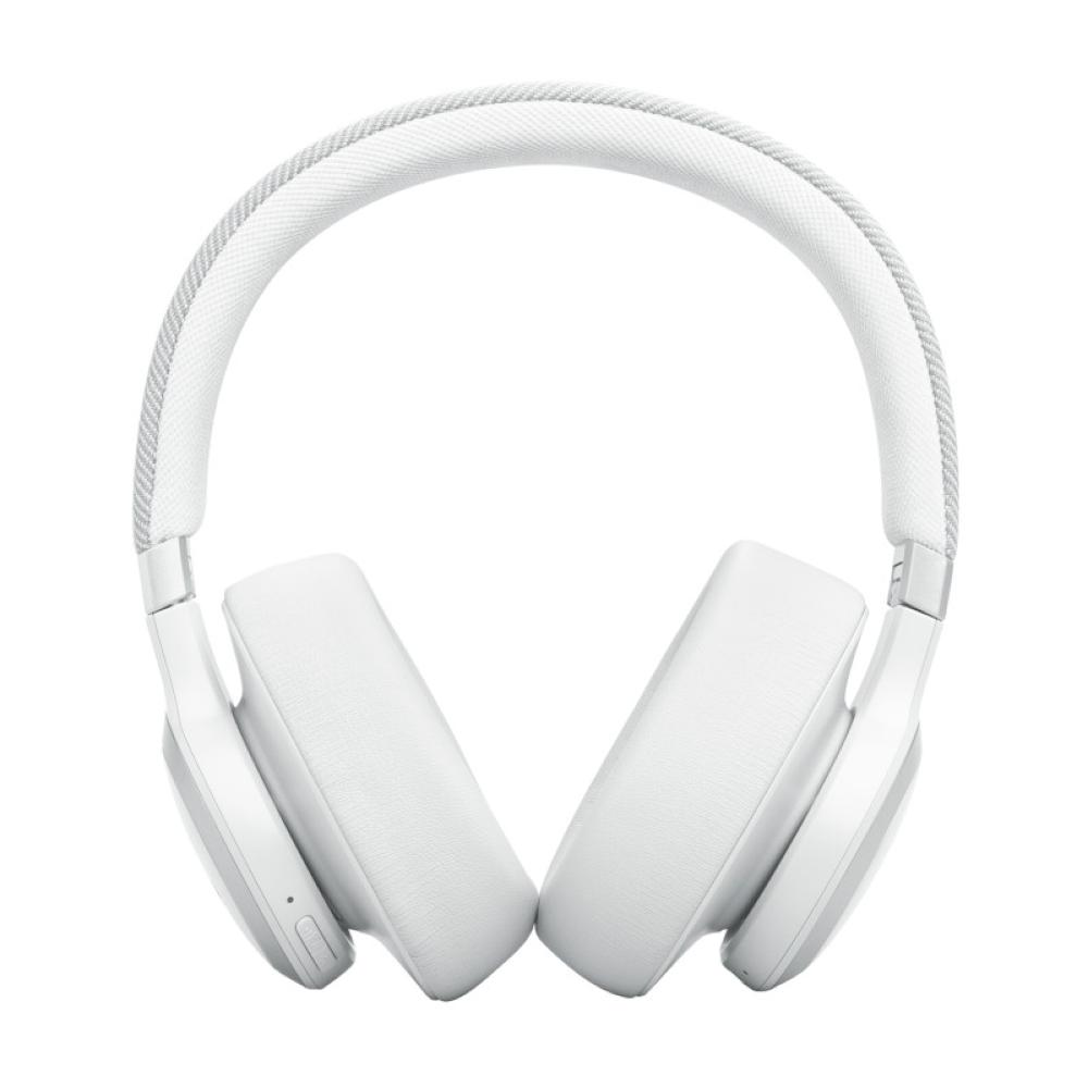 JBL Live 770NC Wireless Over-Ear Noise Cancelling Headphones - White - JBL-JBLLIVE770NCWHTAM