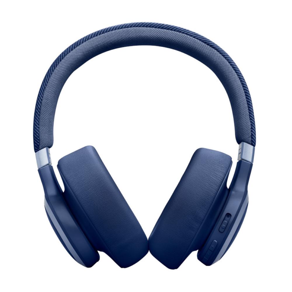 JBL Live 770NC Wireless Over-Ear Noise Cancelling Headphones - Blue - JBL-JBLLIVE770NCBLUAM