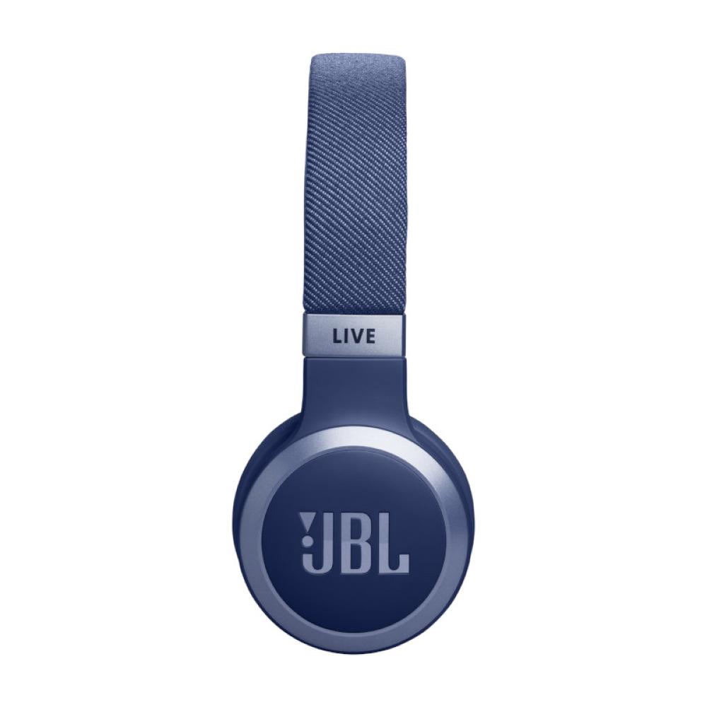 JBL Live 670NC Wireless On-Ear Noise Cancelling Headphones - Blue - JBL-JBLLIVE670NCBLUAM