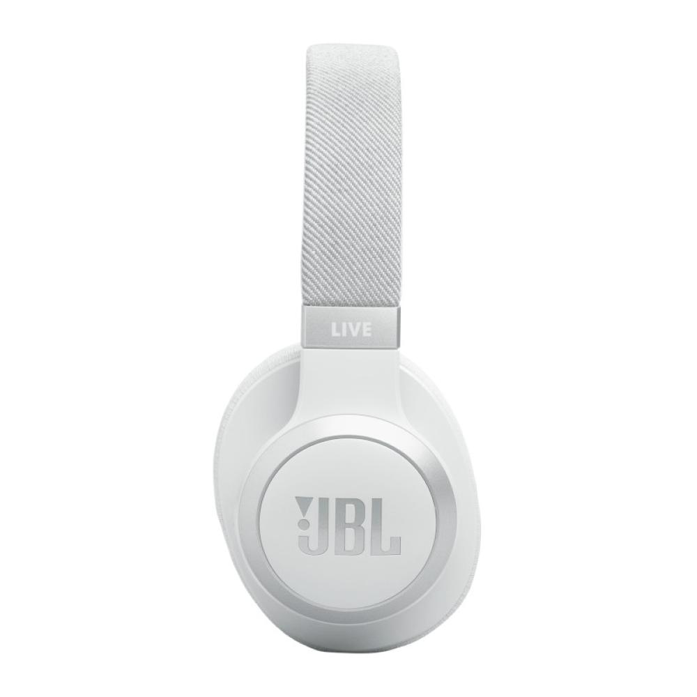 JBL Live 770NC Wireless Over-Ear Noise Cancelling Headphones - White - JBL-JBLLIVE770NCWHTAM