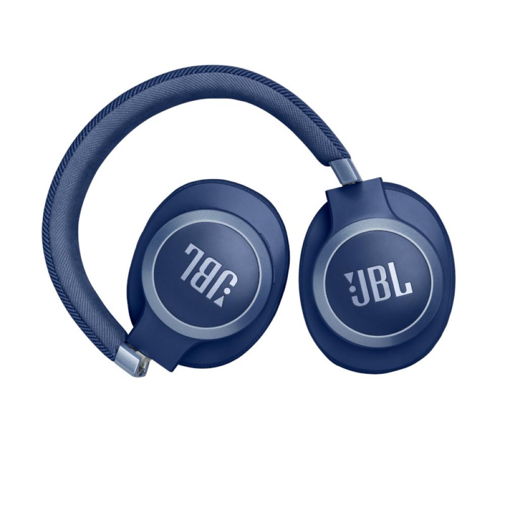 JBL Live 770NC Wireless Over-Ear Noise Cancelling Headphones - Blue - JBL-JBLLIVE770NCBLUAM