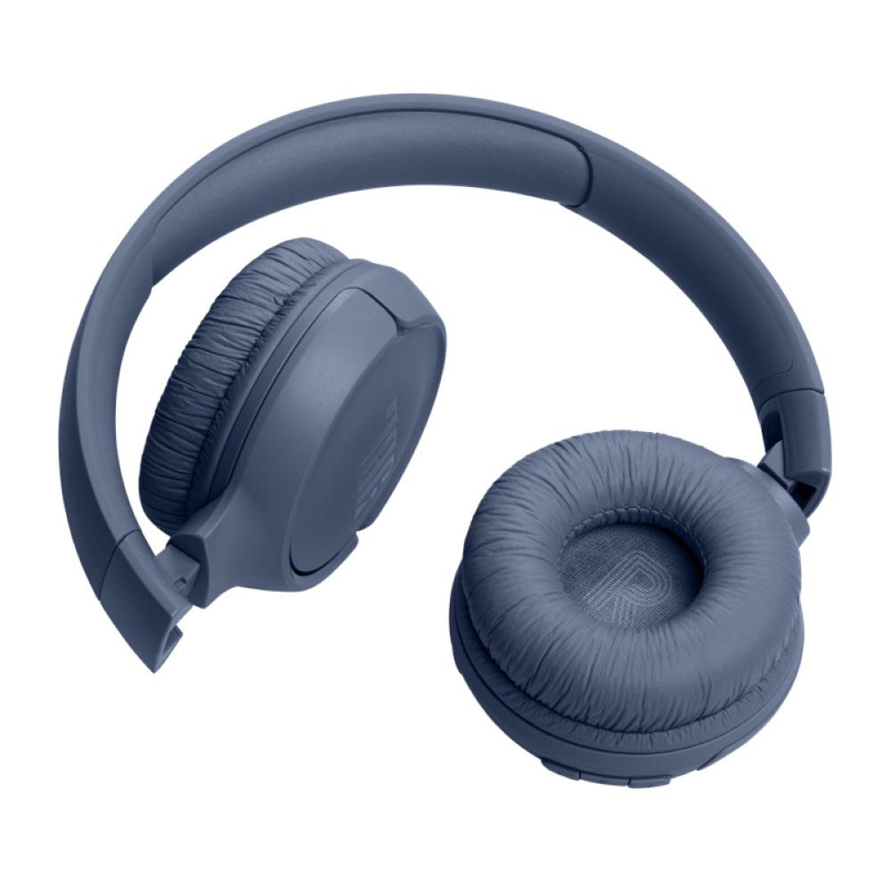 JBL Tune 520BT Wireless On-Ear Headphones - Blue - JBL-JBLT520BTBLUAM