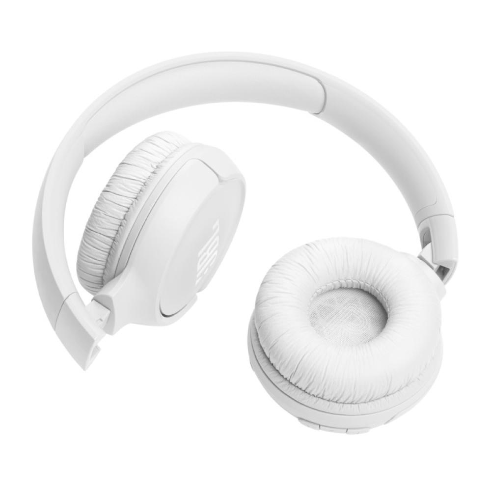 JBL Tune 520BT Wireless On-Ear Headphones - White - JBL-JBLT520BTWHTAM