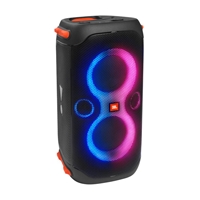 JBL PartyBox 110 portable party speaker - light effects, Bluetooth connectivity, Mic/Guitar input, rechargeable battery