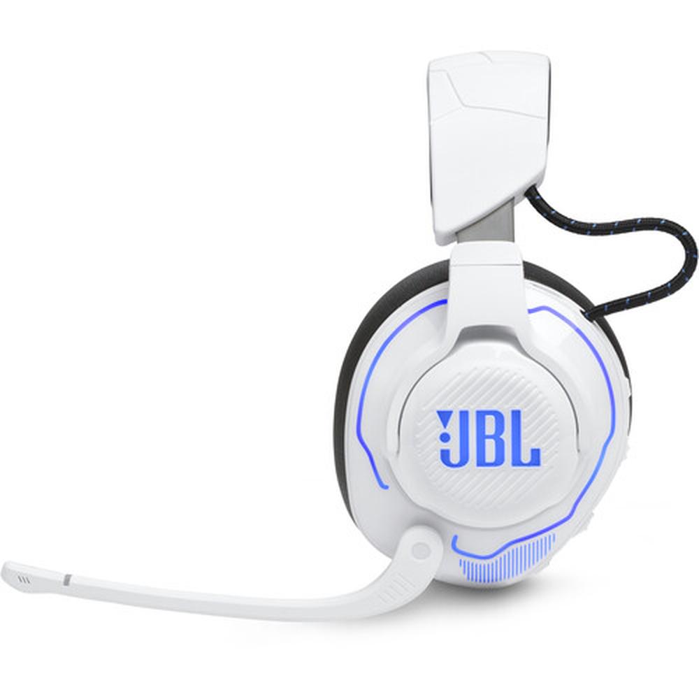 JBL Quantum 910 Wireless Noise-Cancelling Over-Ear Gaming Headphones White - JBL-Q910PWLWHT