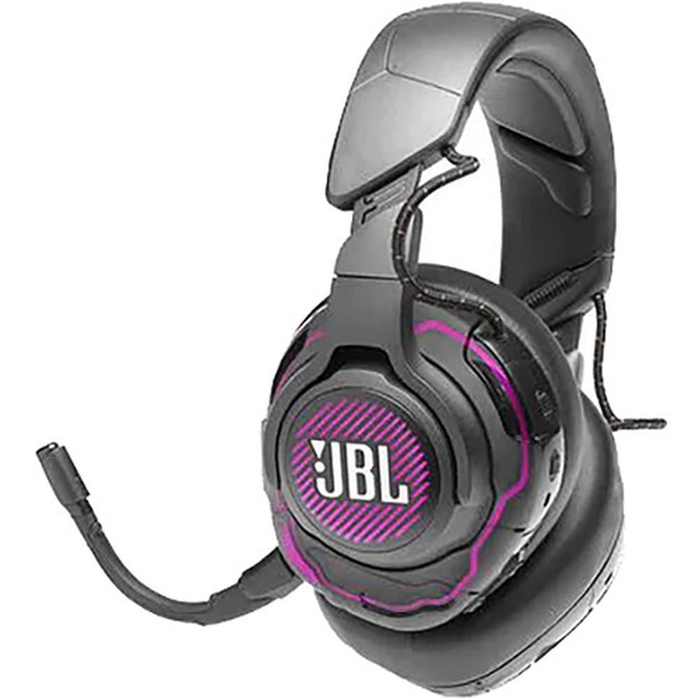 JBL Quantum ONE Wired Over Ear Professional Gaming Headset with Active Noise Cancelling - JBL-QUANTUMONEB