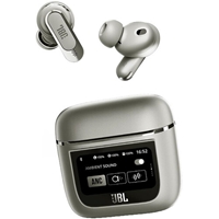 JBL Tour Pro 2 True Wireless Noise Cancelling Earbuds Gray