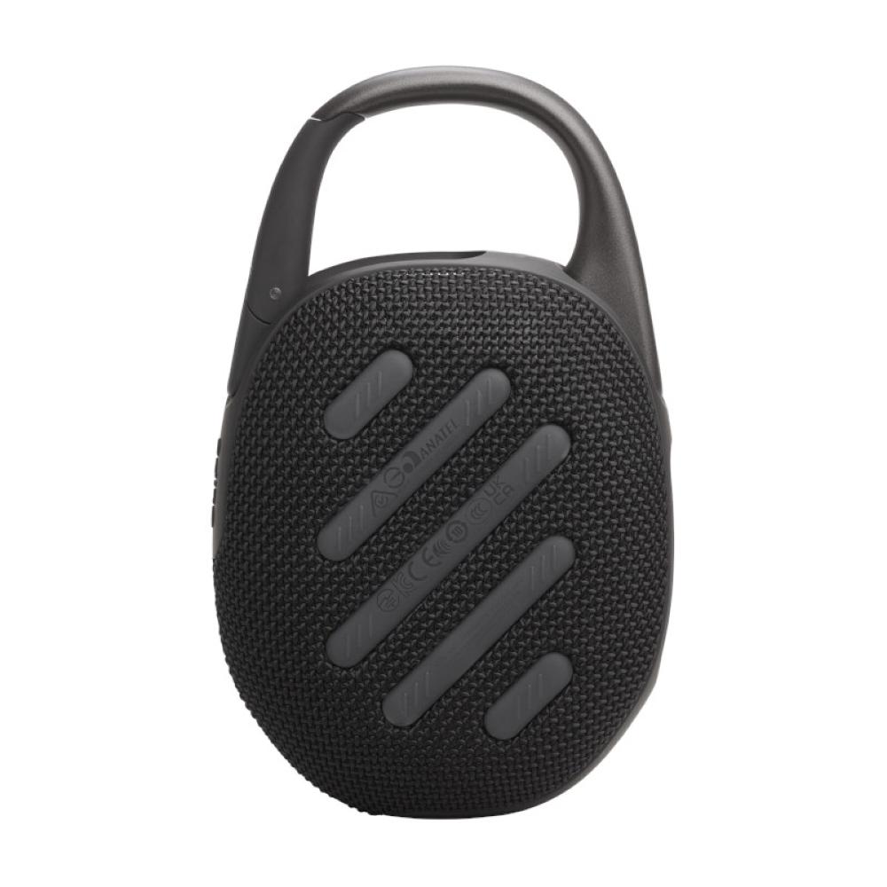 JBL Clip 5 Portable speaker with Bluetooth, built-in battery, waterproof and dustproof - Black - JBL-JBLCLIP5BLKAM