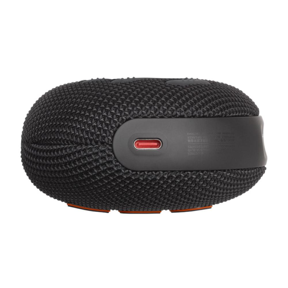 JBL Clip 5 Portable speaker with Bluetooth, built-in battery, waterproof and dustproof - Black - JBL-JBLCLIP5BLKAM