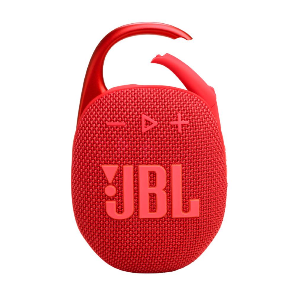 JBL Clip 5 Portable speaker with Bluetooth, built-in battery, waterproof and dustproof - Red - JBL-JBLCLIP5REDAM