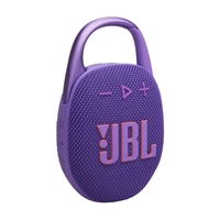 JBL Clip 5 Portable speaker with Bluetooth, built-in battery, waterproof and dustproof - Purple