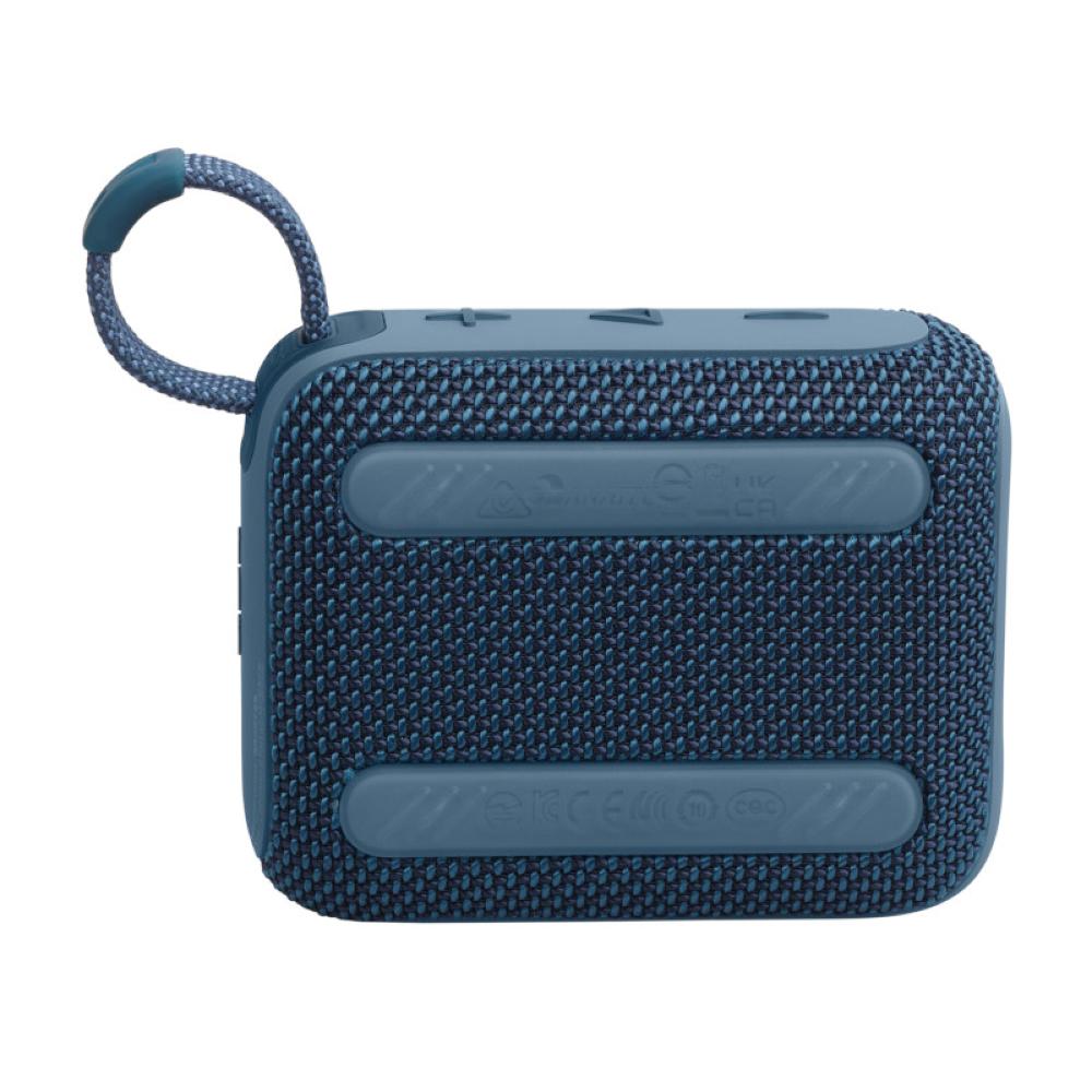 JBL Go 4 Portable speaker with Bluetooth, built-in battery, waterproof and dustproof - Blue - JBL-JBLGO4BLUAM