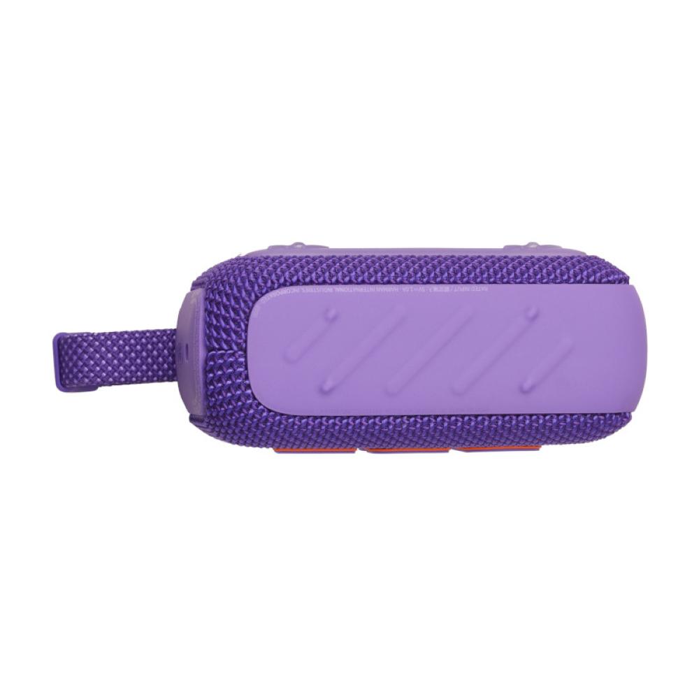 JBL Go 4 Portable speaker with Bluetooth, built-in battery, waterproof and dustproof - Purple - JBL-JBLGO4PURAM