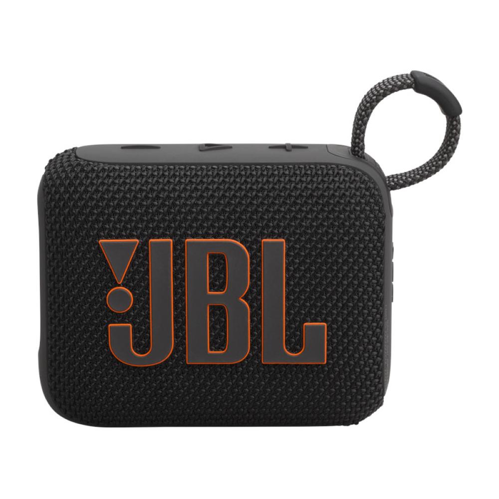 JBL Go 4 Portable speaker with Bluetooth, built-in battery, waterproof and dustproof - Black - JBL-JBLGO4BLKAM