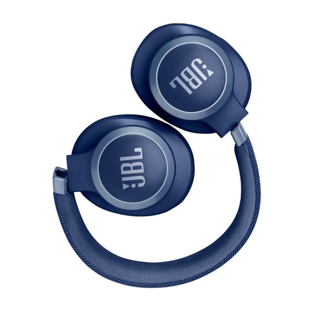 JBL Live 770NC Wireless Over-Ear Noise Cancelling Headphones - Blue - JBL-JBLLIVE770NCBLUAM