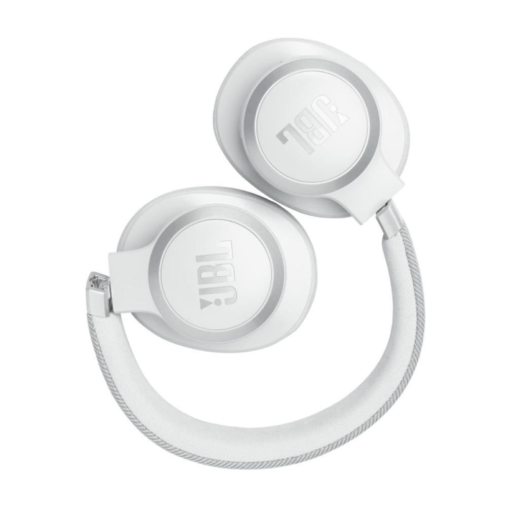 JBL Live 770NC Wireless Over-Ear Noise Cancelling Headphones - White - JBL-JBLLIVE770NCWHTAM