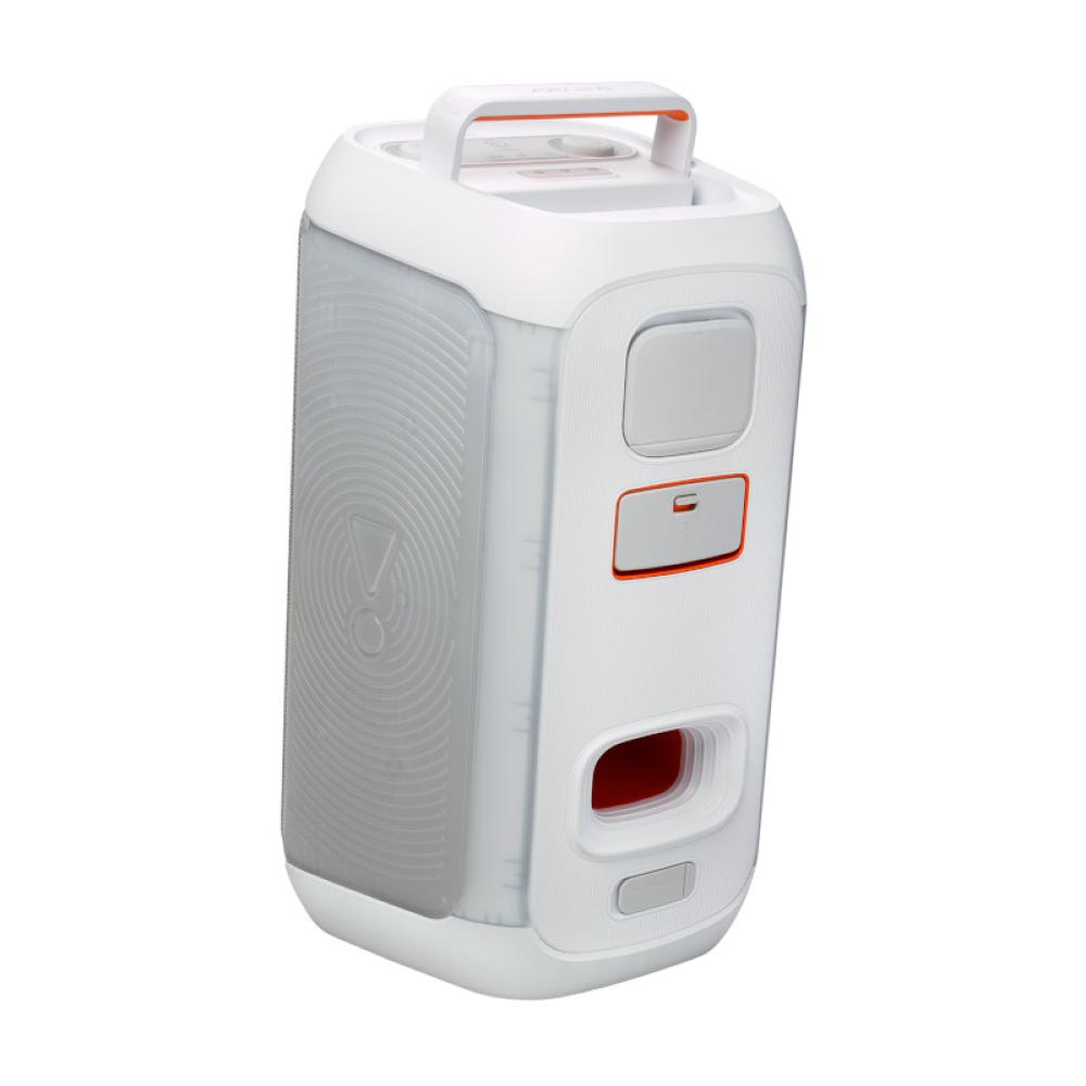 JBL PartyBox Club 120 Portable party speaker - JBL Pro Sound, lightshow, splashproof, foldable handle, replaceable battery - White - JBL-JBLPBCLUB120SWAM