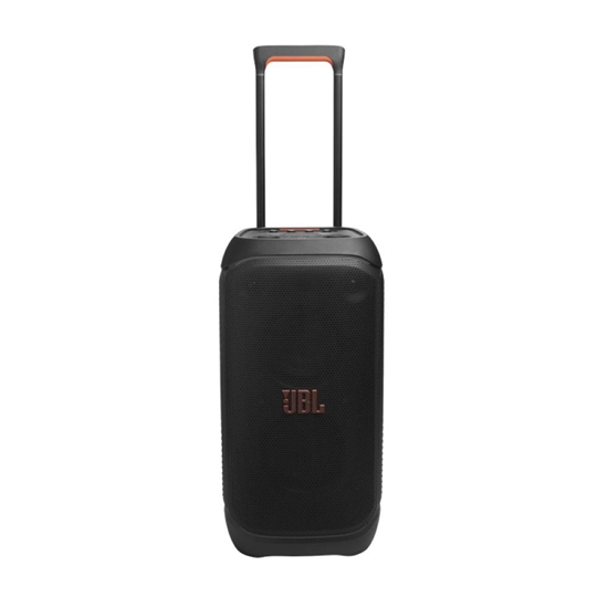 JBL PartyBox Stage 320 Portable party speaker - JBL Pro Sound, lightshow, splashproof, telescopic handle, wheels - Black - JBL-JBLPBSTAGE320AM