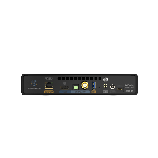 Kaleidescape Strato V 4K UHD Home Cinema Movie Player 960GB Internal SSD Storage with a Compact 24TB Server - Bundle - KSCAPE-K0701-0000-0024