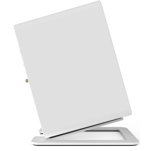 Kanto Living Tilted Desktop Speaker Stands (White) - KANTO-S6W