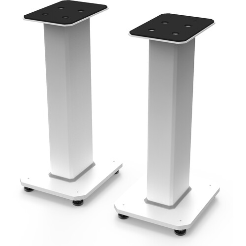 Kanto Living SX Series 22" Fillable Floor Speaker Stands (Pair, White) - KANTO-SX22W