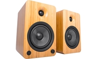 Kanto YU6 Powered stereo speakers with Bluetooth and phono preamp (Bamboo) - YU6BAMBOO