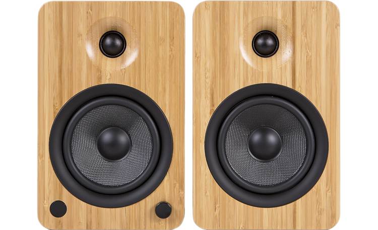 Kanto YU6 Powered stereo speakers with Bluetooth and phono preamp (Bamboo) - YU6BAMBOO - Kanto-YU6BAMBOO