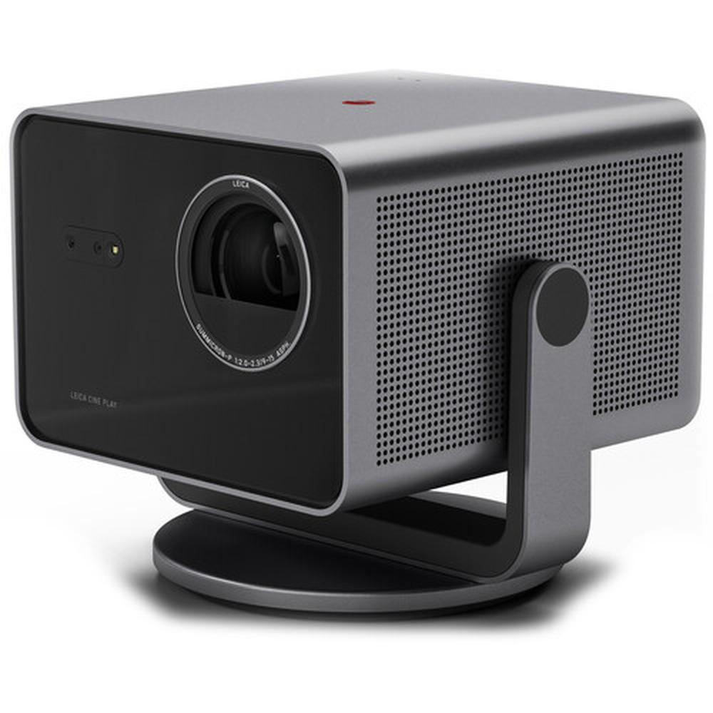 Leica Cine Play 1 4K UHD Laser Smart Projector &#124; Portable Triple Laser HDR10+ w/ Built-In Speakers 3000 Lumens - LEI-30304