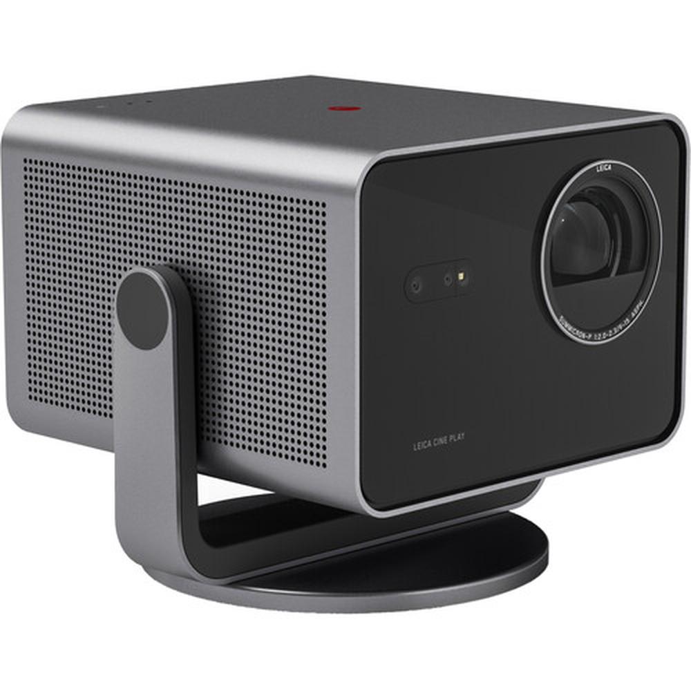 Leica Cine Play 1 4K UHD Laser Smart Projector &#124; Portable Triple Laser HDR10+ w/ Built-In Speakers 3000 Lumens - LEI-30304