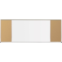 Best-Rite 412-90-PM-X2 Combination Boards - Whiteboard & Tackboards