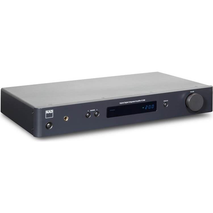 NAD C 338 Stereo integrated amplifier with built-in DAC, Wi-Fi and Bluetooth - NAD-c-338