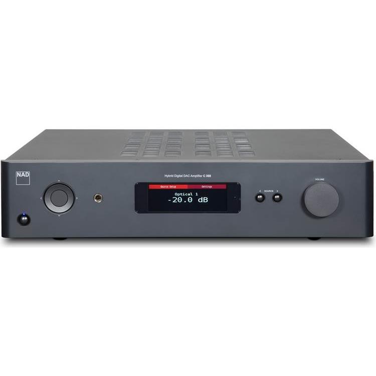 NAD C 368 Stereo integrated amplifier with built-in DAC and Bluetooth - NAD-c-368