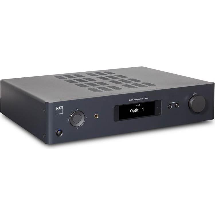 NAD C 658 BluOS network player/preamp/DAC with Wi-Fi and Bluetooth - NAD-C-658