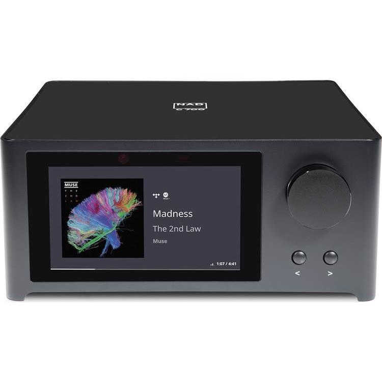 NAD C 700 Compact stereo integrated amplifier with built-in BluOS streaming, Apple AirPlay 2 and Bluetooth - NAD-c-700