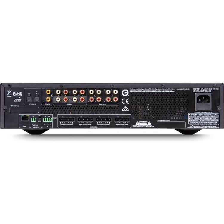 NAD C I8-150 DSP 8-channel multi-zone power amplifier - NAD-CI-8-150-DSP