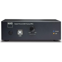 NAD PP 4 Phono preamplifier for moving magnet and moving coil cartridges with USB output