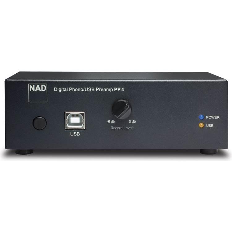 NAD PP 4 Phono preamplifier for moving magnet and moving coil cartridges with USB output - NAD-PP4