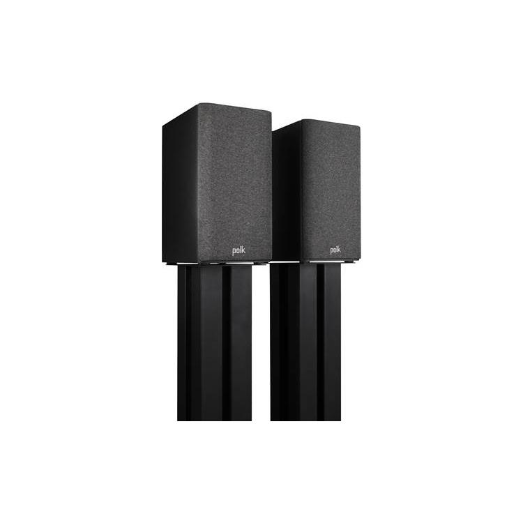 Polk Reserve R100 Bookshelf speakers (Pair) (Midnight Black) - Polk-R100-Black