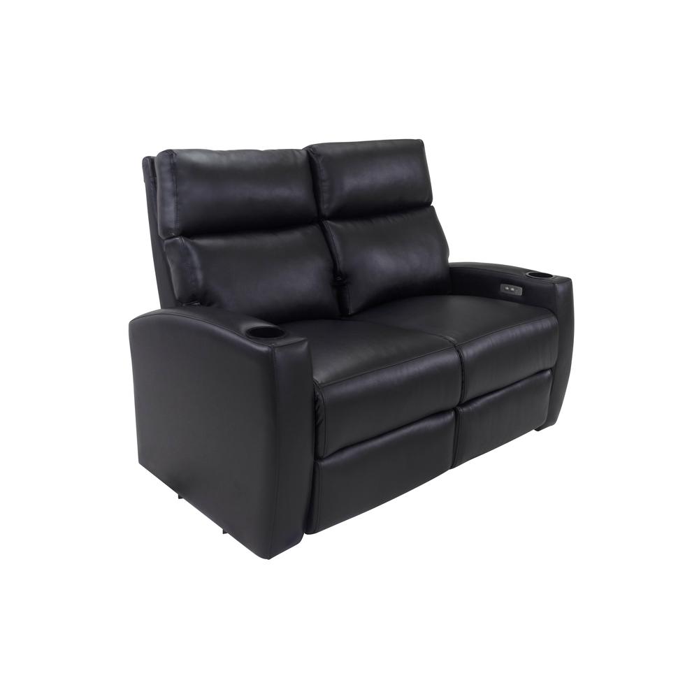 RowOne Galaxy II 2 Seat Loveseat Motorized - Black - RowOne-RO8068-R2LSP-BLK