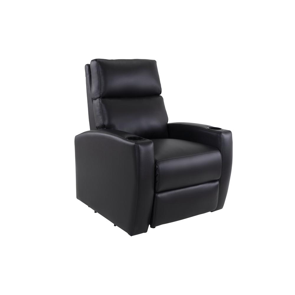 RowOne Galaxy II 2-Arm Chair Motorized - Black - RowOne-RO8068-08P-BLK