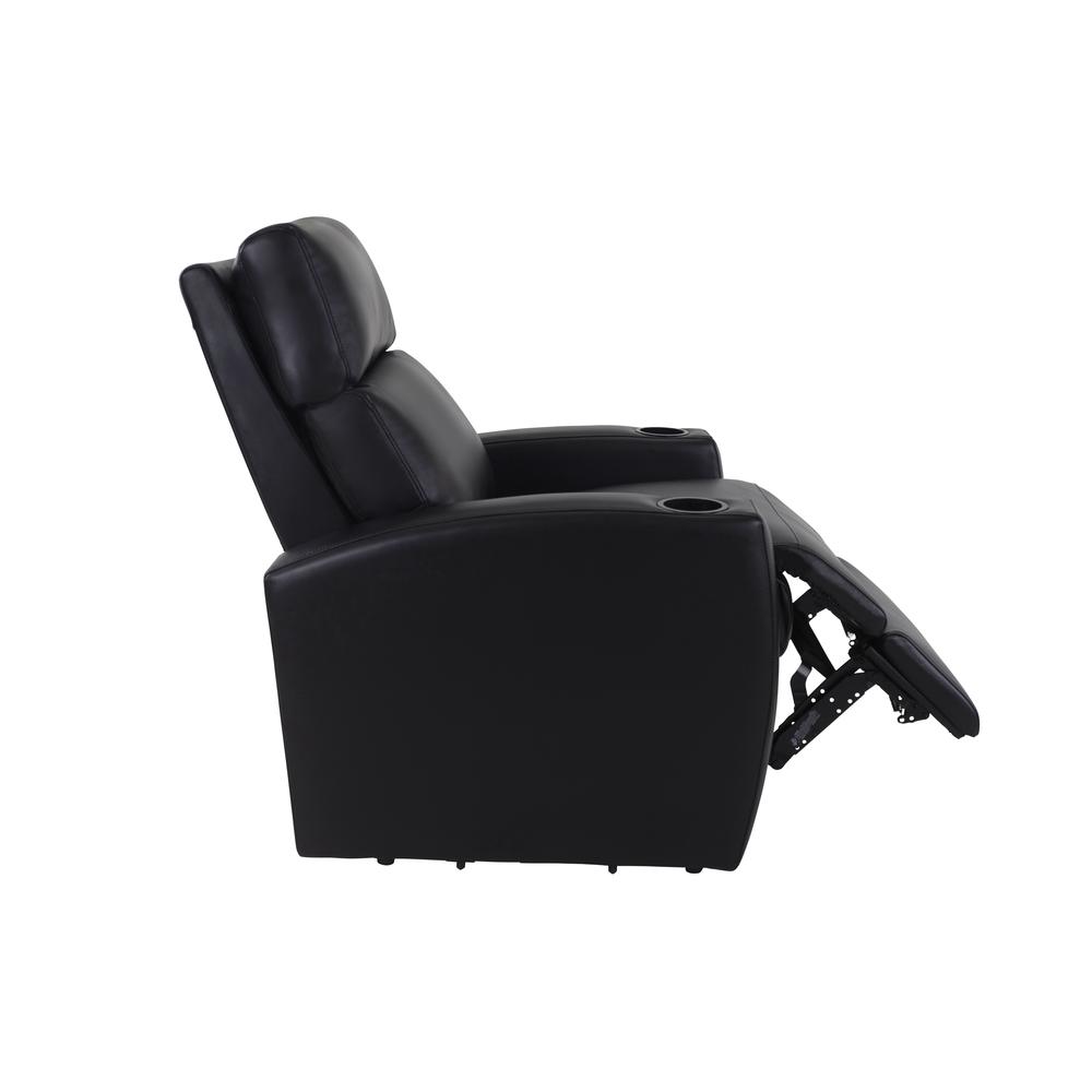 RowOne Galaxy II 2-Arm Chair Motorized - Black - RowOne-RO8068-08P-BLK